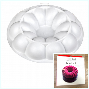 Силиконовая форма 3D для муссового торта | Нетал ∅165 мм
