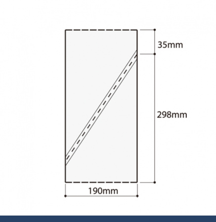 Кондитерские мешки плотные 80 мкм высота 30, 45, 50 см, упак. 200 шт Tulip Корея