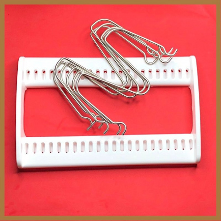 Органайзер для посуды, кастрюль, крышек, стойка для хранения на 6 ячеек (29•18•13 см)