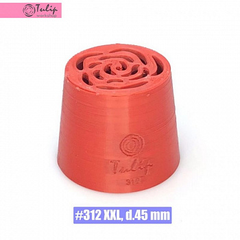 Насадка XXL Нежная Роза №312 (PLA пластик)