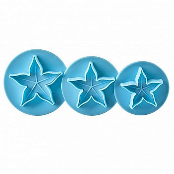 Вырубка-плунжер Чашелистник набор 3 шт