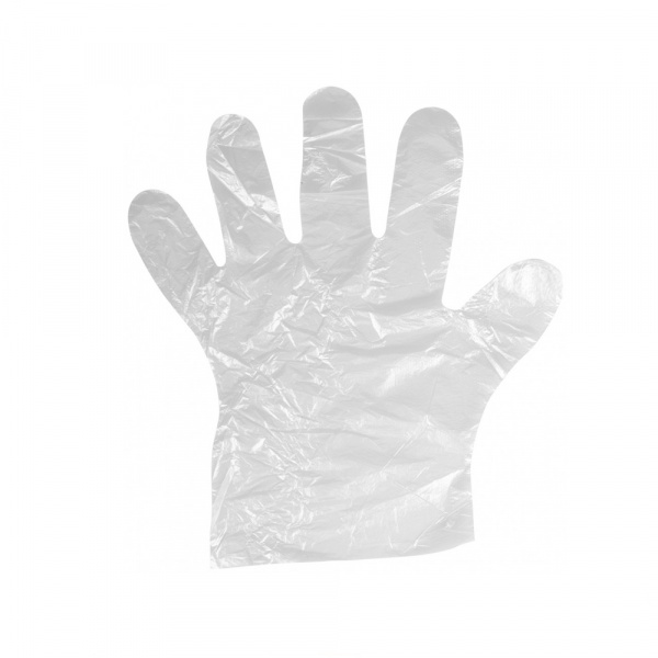 Перчатки полиэтиленовые одноразовые размеры S, M, L, XL | 100 шт (50 пар)