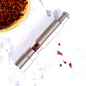 Мельница для перца, соли, мелких специй ручная нержав. сталь