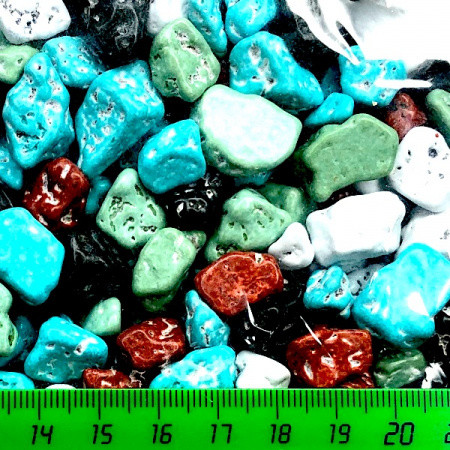 Мягкое шоколадное драже конфеты Камешки 0.1 - 3 кг