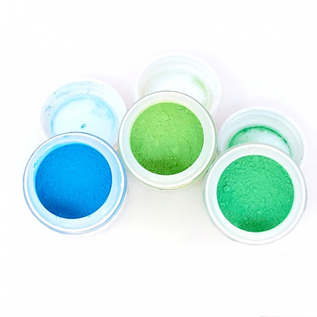 Пищевой краситель цветочная пыльца Зелёная 5 гр.