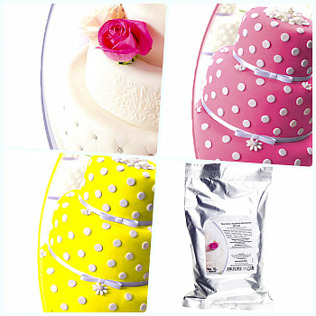 Сахарная Мастика ванильная 0.6 кг | Топ (универсальная)